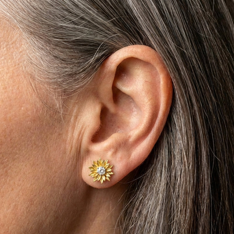Flower Stud Earrings