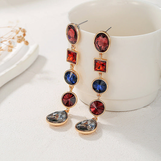 Elegant Gemstone Earrings