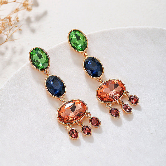 Elegant Gemstone Earrings