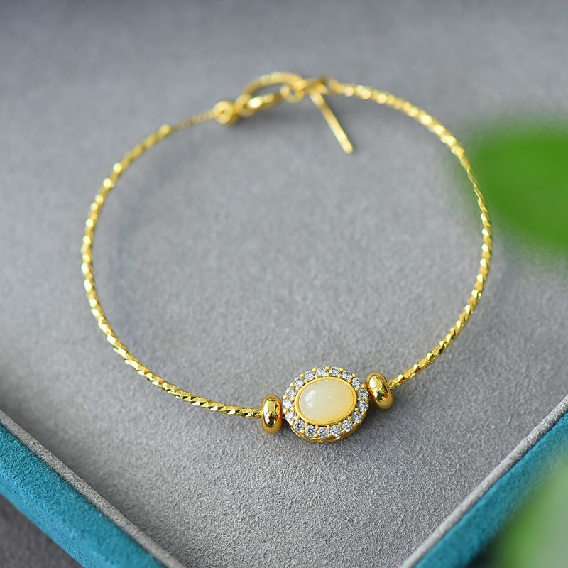 Elegant Jade Bracelet