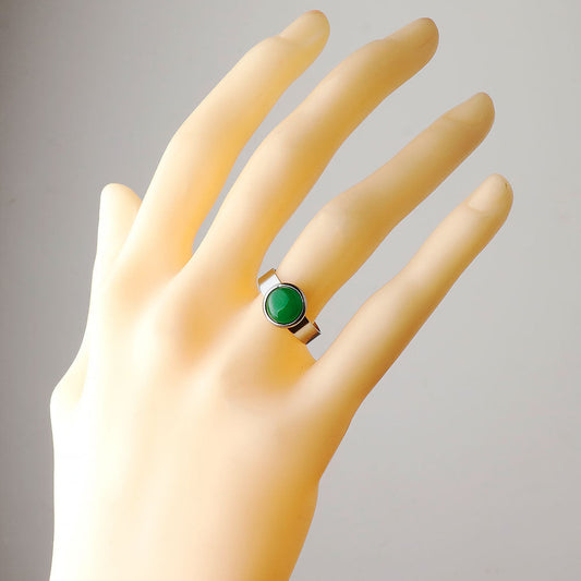 Elegant Jade Ring