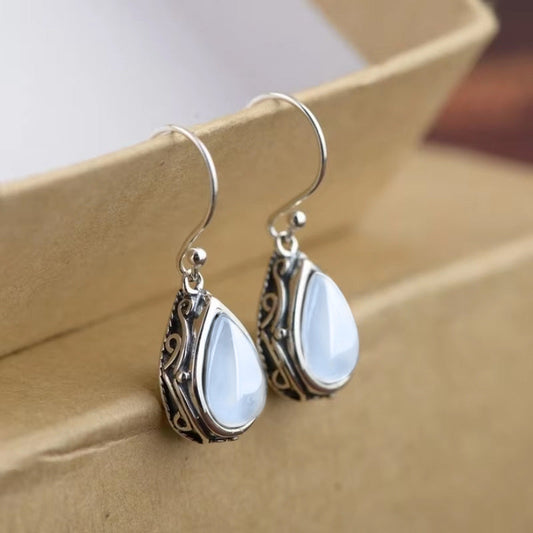 Elegant Moonstone Earrings