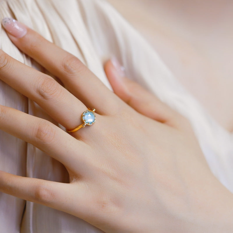Elegant Moonstone Ring