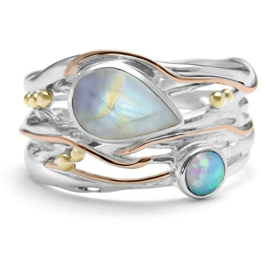 Elegant Moonstone Ring