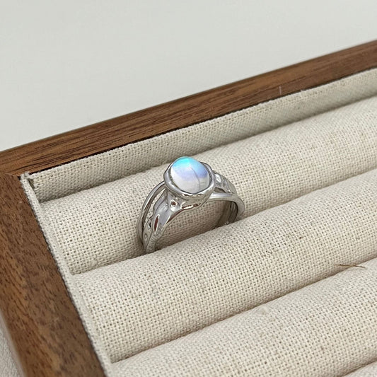 Elegant Moonstone Ring