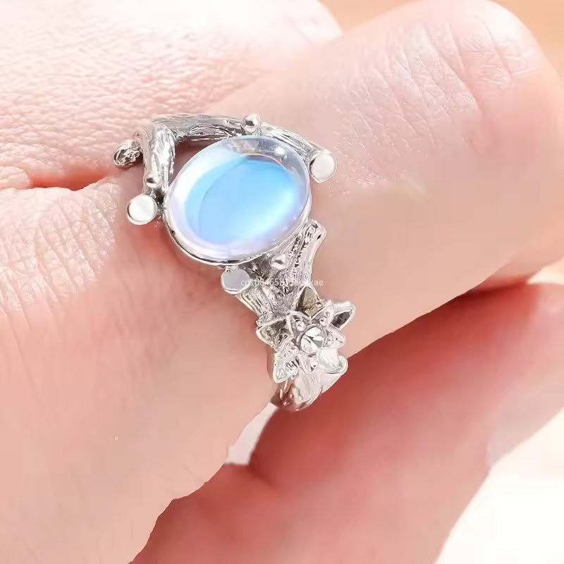 Elegant Moonstone Ring