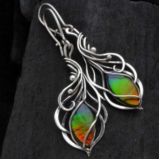 Elegant Opal Earrings