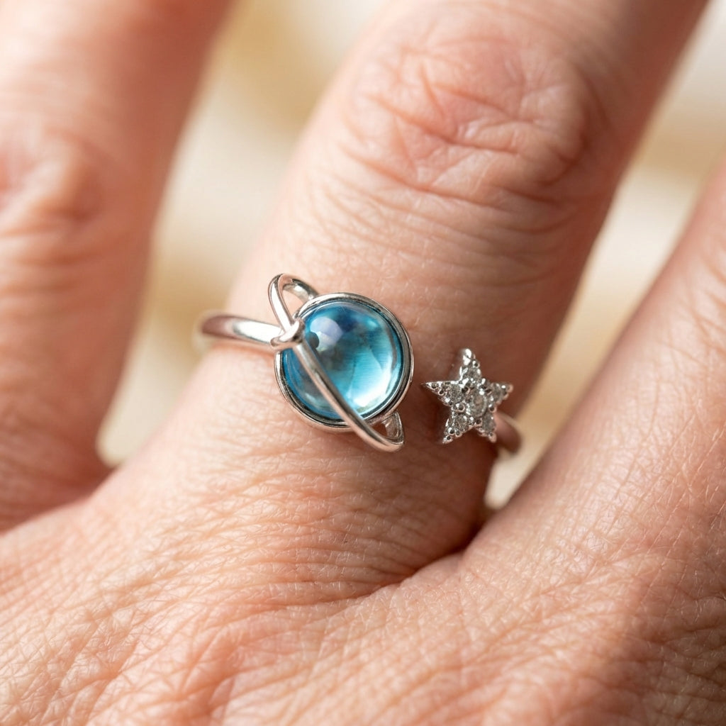 Opal Planet Ring