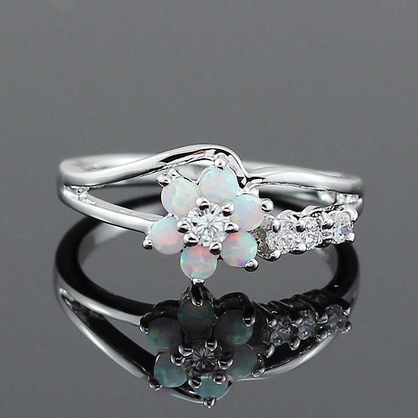 Elegant Opal Ring