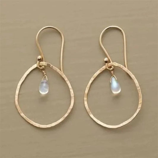 Elegant Pearl Dangle Earrings