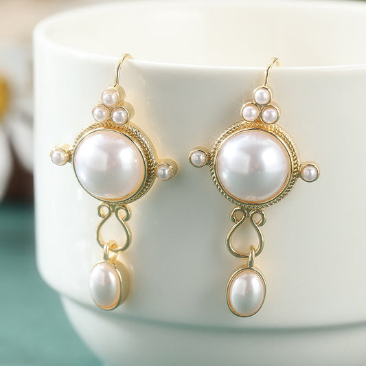 Elegant Pearl Earrings