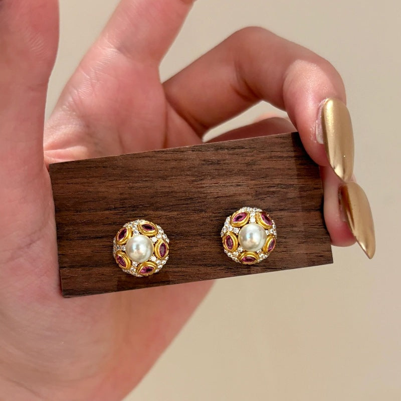 Elegant Pearl Earrings