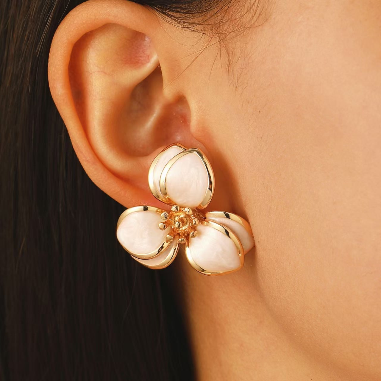 Elegant Pearl Earrings
