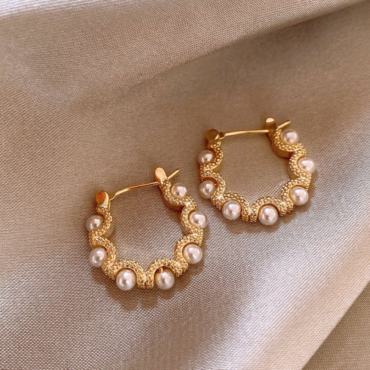 Elegant Pearl Earrings