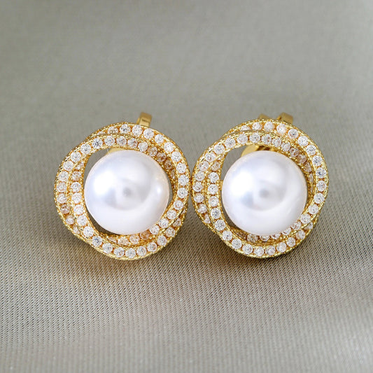 Elegant Pearl Earrings