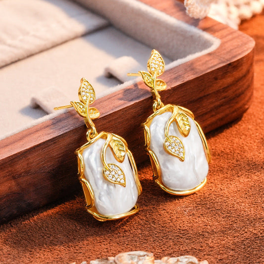 Elegant Pearl Earrings