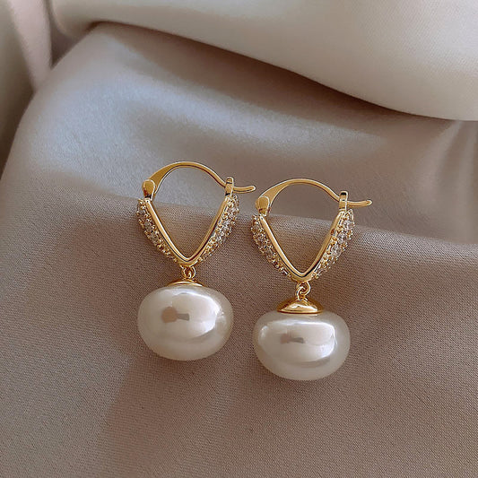 Elegant Pearl Earrings