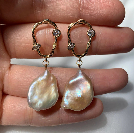 Elegant Pearl Earrings