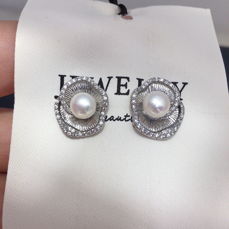 Elegant Pearl Earrings