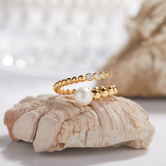 Elegant Pearl Ring