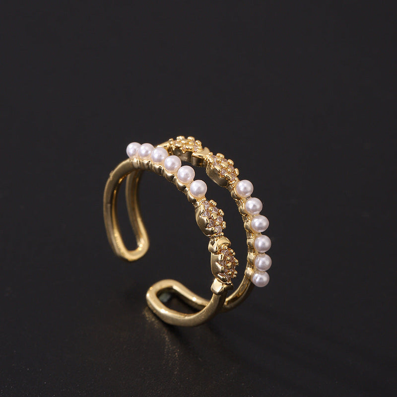 Elegant Pearl Ring