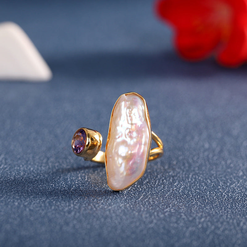 Elegant Pearl Ring
