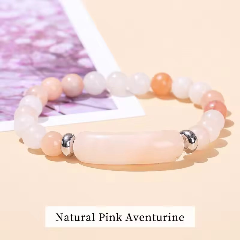Elegant Pink Aventurine Bracelet