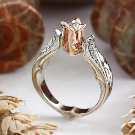 Elegant Rose Gold Ring