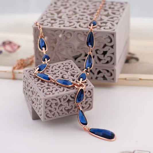 Elegant Sapphire Necklace