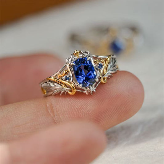 Elegant Sapphire Ring
