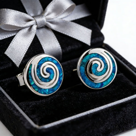 Elegant Spiral Earrings