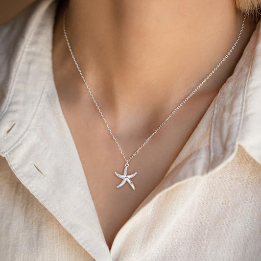 Elegant Starfish Necklace