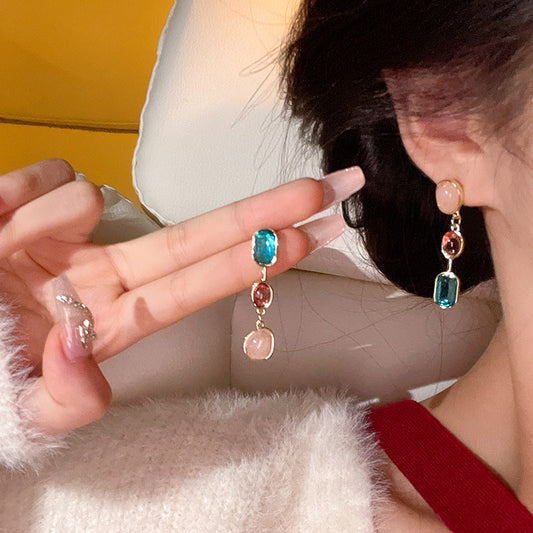 Elegant Turquoise Drop Earrings