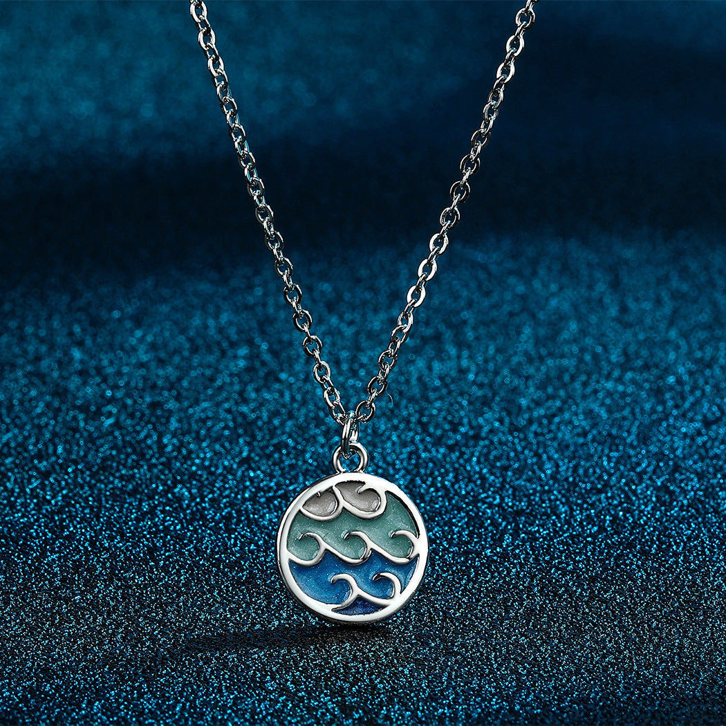 Elegant Wave Necklace