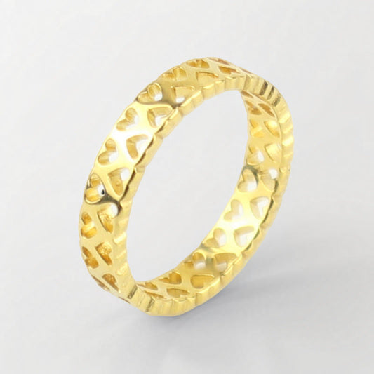 Filigree Gold Ring