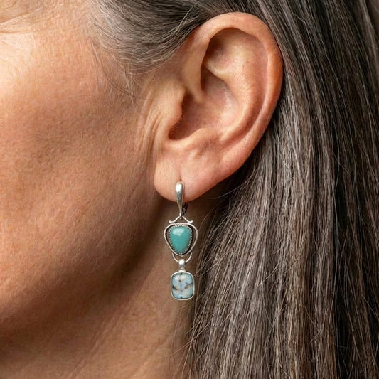 Turquoise Dangle Earrings