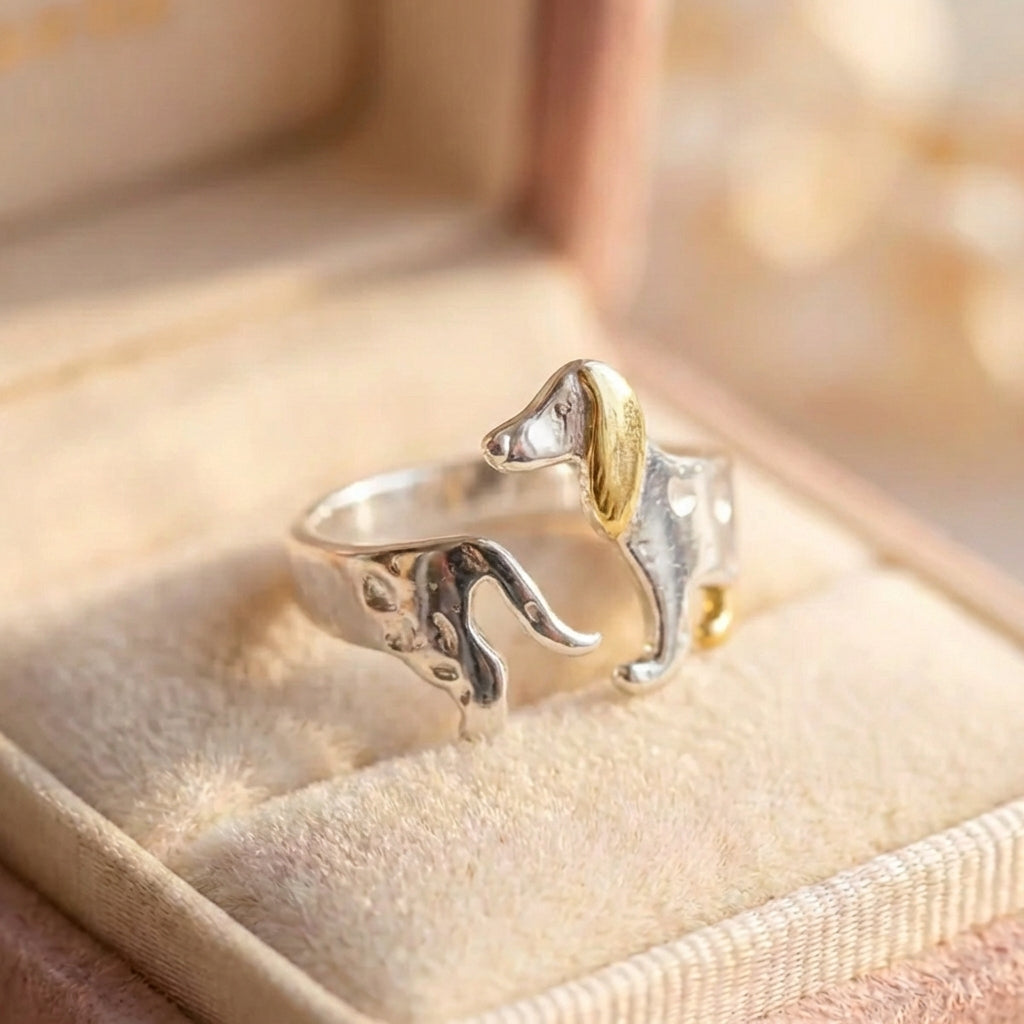 Vintage Dog Ring