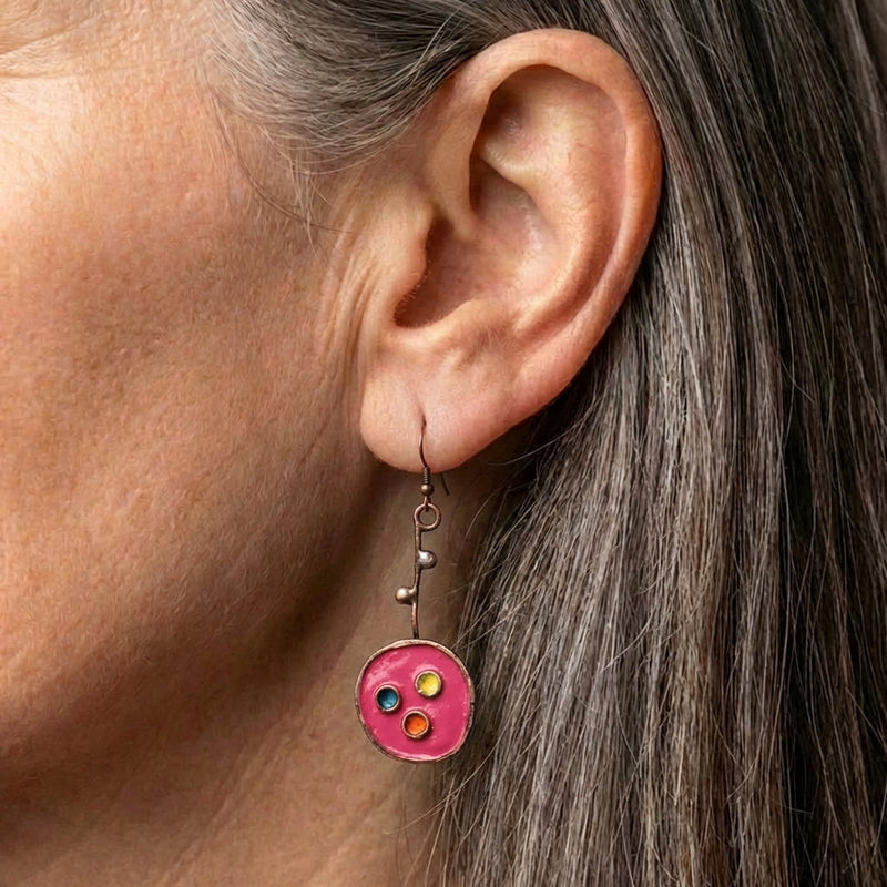 Asymmetric Dangle Earrings