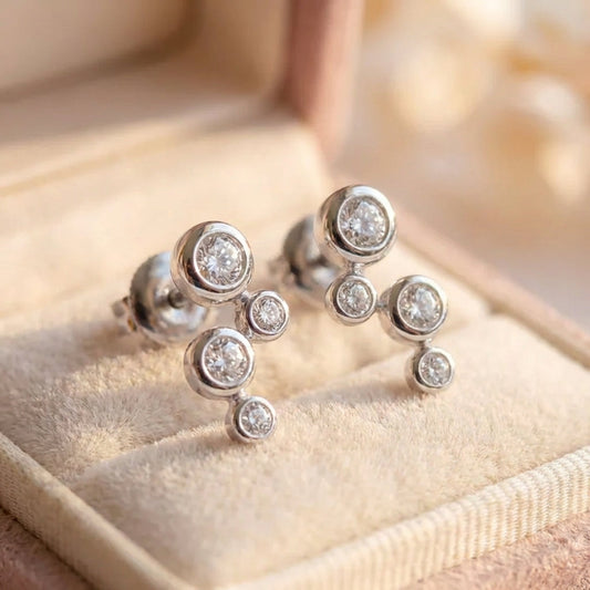 Elegant Crystal Drop Earrings