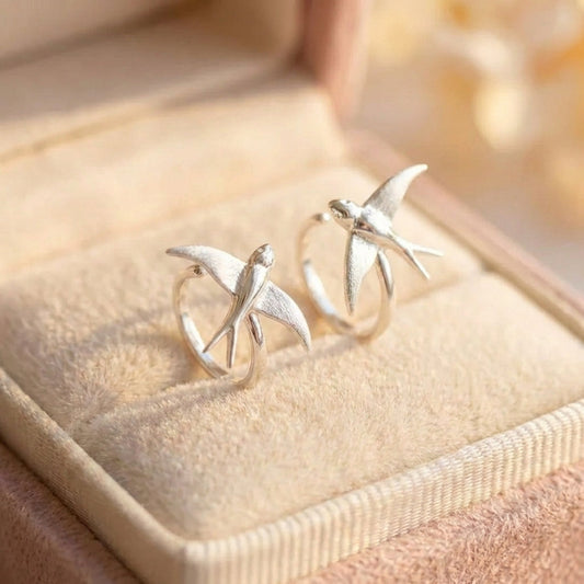 Elegant Swallow Bird Earrings