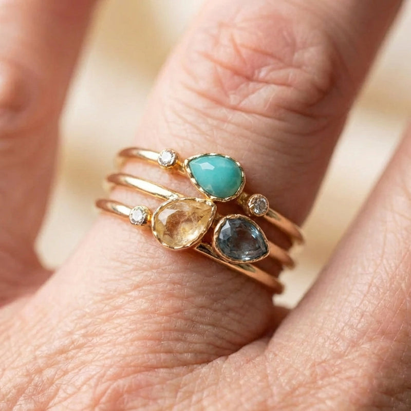 Gemstone Statement Ring