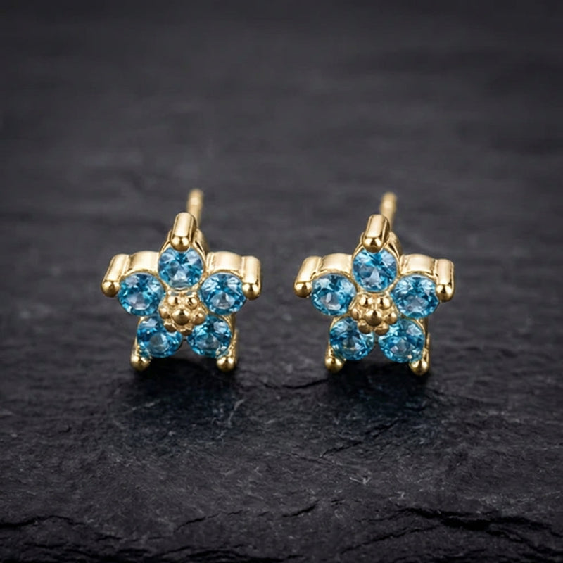 Dainty Flower Stud Earrings