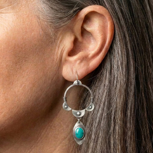 Turquoise Drop Earrings