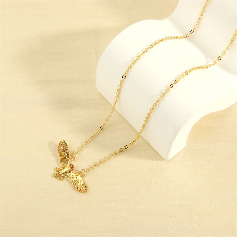 Gold Bee Necklace