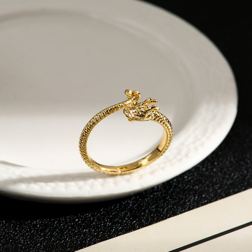 Gold Dragon Ring