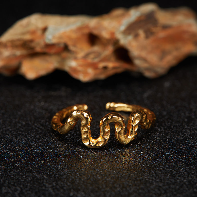 Gold Snake Ring