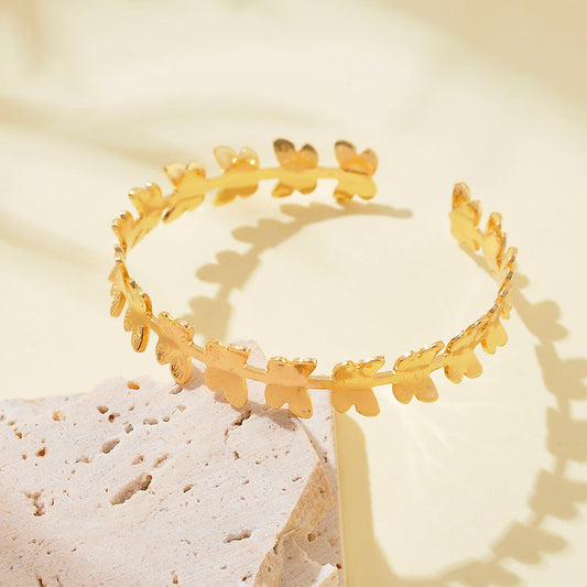 Golden Flower Bracelet