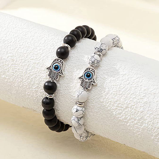 Hamsa Evil Eye Bracelet