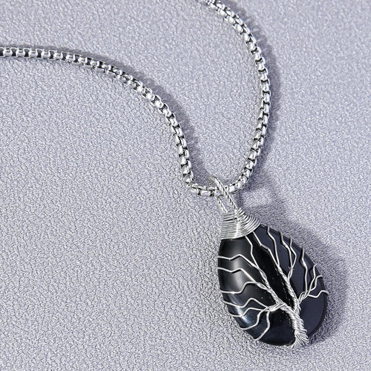 Handmade Black Onyx Necklace