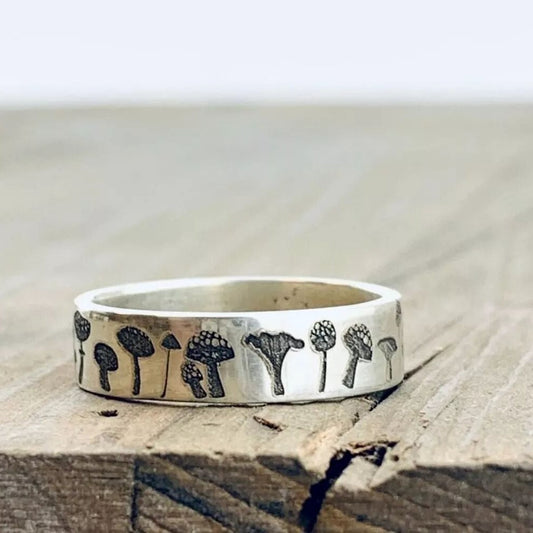 Handmade Mushroom Ring